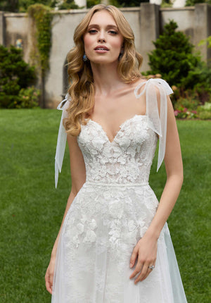 Blu - 5952 - Dollie - Cheron's Bridal, Wedding Gown - Morilee Blu - - Wedding Gowns Dresses Chattanooga Hixson Shops Boutiques Tennessee TN Georgia GA MSRP Lowest Prices Sale Discount