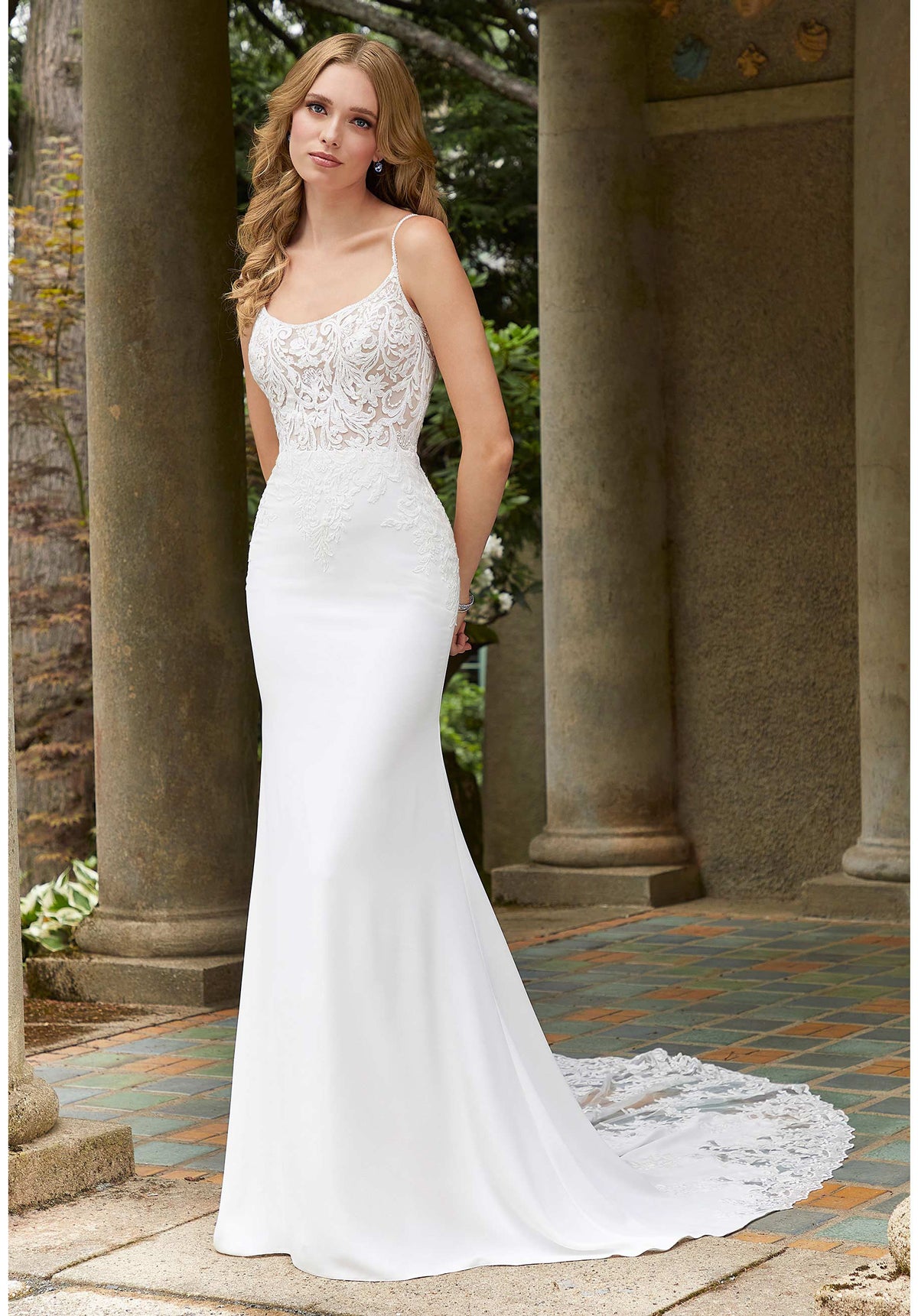 Blu - 5953 - Diane - Cheron's Bridal, Wedding Gown - Morilee Blu - - Wedding Gowns Dresses Chattanooga Hixson Shops Boutiques Tennessee TN Georgia GA MSRP Lowest Prices Sale Discount