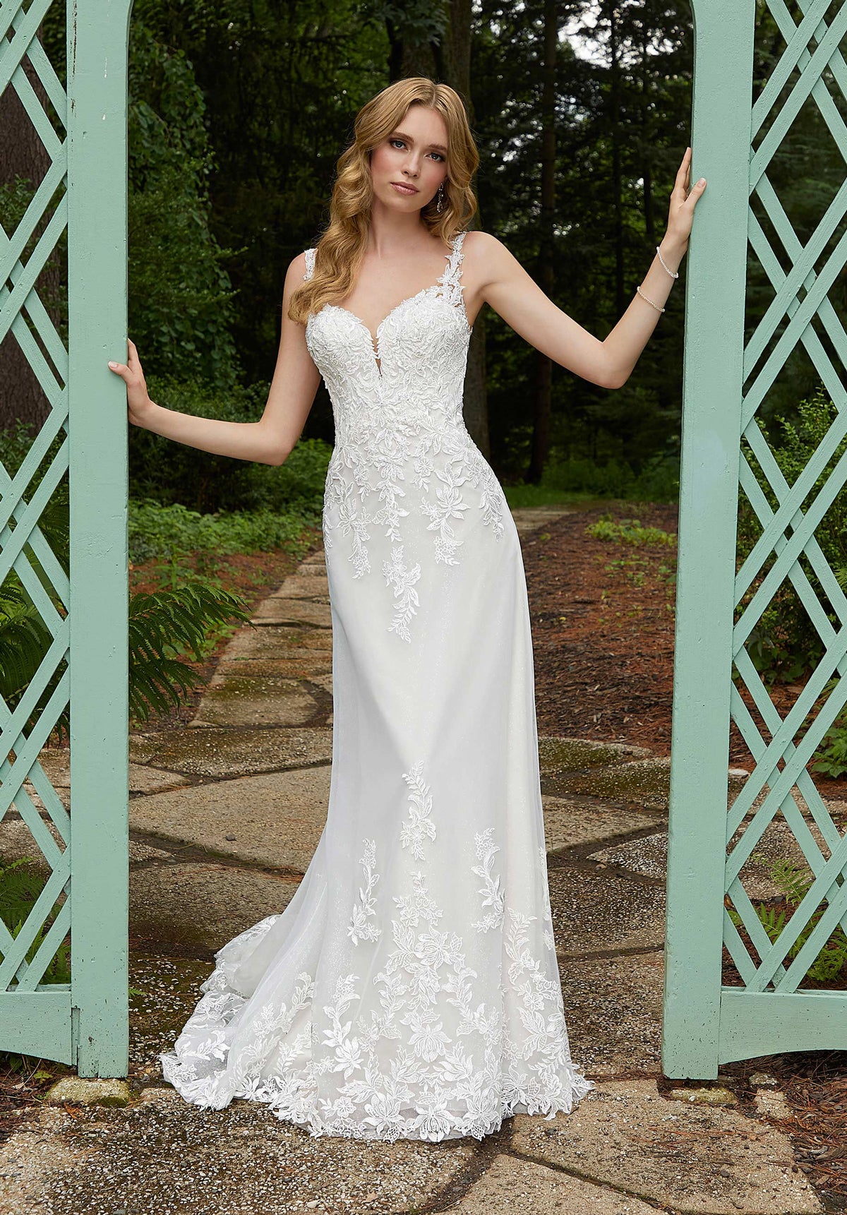 Blu - 5954 - Dorothy - Cheron's Bridal, Wedding Gown - Morilee Blu - - Wedding Gowns Dresses Chattanooga Hixson Shops Boutiques Tennessee TN Georgia GA MSRP Lowest Prices Sale Discount