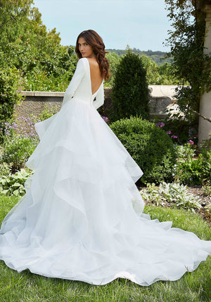 Blu - 5955 - Donna - Cheron's Bridal, Wedding Gown - Morilee Blu - - Wedding Gowns Dresses Chattanooga Hixson Shops Boutiques Tennessee TN Georgia GA MSRP Lowest Prices Sale Discount