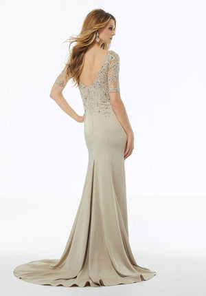 Last Dress In Store; Size: 8 Color: Champagne | MGNY - 72108