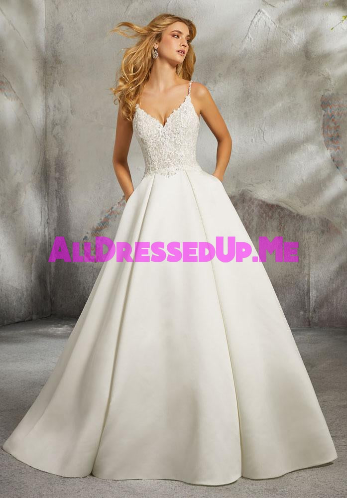 Morilee - Luella - 8272 - Cheron's Bridal, Wedding Gown - Morilee Line - - Wedding Gowns Dresses Chattanooga Hixson Shops Boutiques Tennessee TN Georgia GA MSRP Lowest Prices Sale Discount