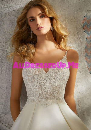 Morilee - Luella - 8272 - Cheron's Bridal, Wedding Gown - Morilee Line - - Wedding Gowns Dresses Chattanooga Hixson Shops Boutiques Tennessee TN Georgia GA MSRP Lowest Prices Sale Discount