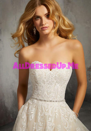 Morilee - Lisa - 8273 - Cheron's Bridal, Wedding Gown - Morilee Line - - Wedding Gowns Dresses Chattanooga Hixson Shops Boutiques Tennessee TN Georgia GA MSRP Lowest Prices Sale Discount