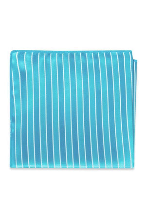 Striped Pocket Square - All Dressed Up, Tuxedo Rental