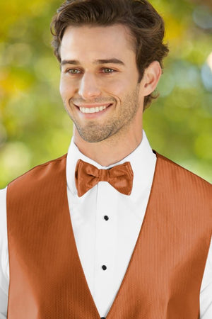 Herringbone Bow Tie - All Dressed Up, Tuxedo Rental