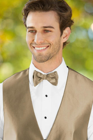 Herringbone Bow Tie - All Dressed Up, Tuxedo Rental