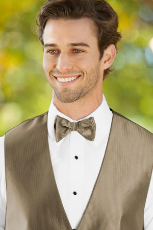 Herringbone Bow Tie - All Dressed Up, Tuxedo Rental