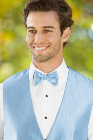 Herringbone Bow Tie - All Dressed Up, Tuxedo Rental