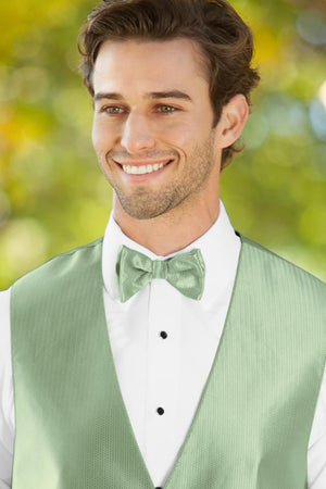 Herringbone Bow Tie - All Dressed Up, Tuxedo Rental