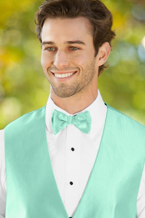 Herringbone Bow Tie - All Dressed Up, Tuxedo Rental