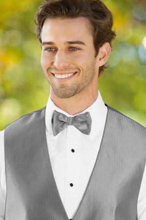 Herringbone Bow Tie - All Dressed Up, Tuxedo Rental