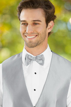 Herringbone Bow Tie - All Dressed Up, Tuxedo Rental