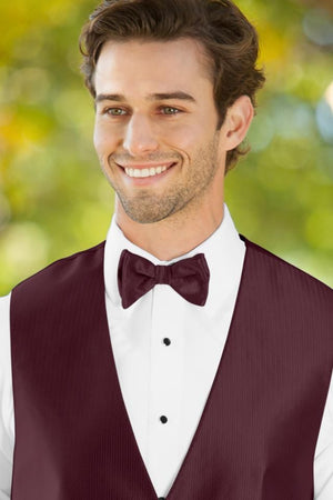 Herringbone Bow Tie - All Dressed Up, Tuxedo Rental