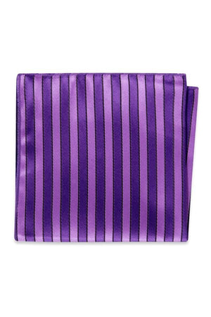 Striped Pocket Square - All Dressed Up, Tuxedo Rental