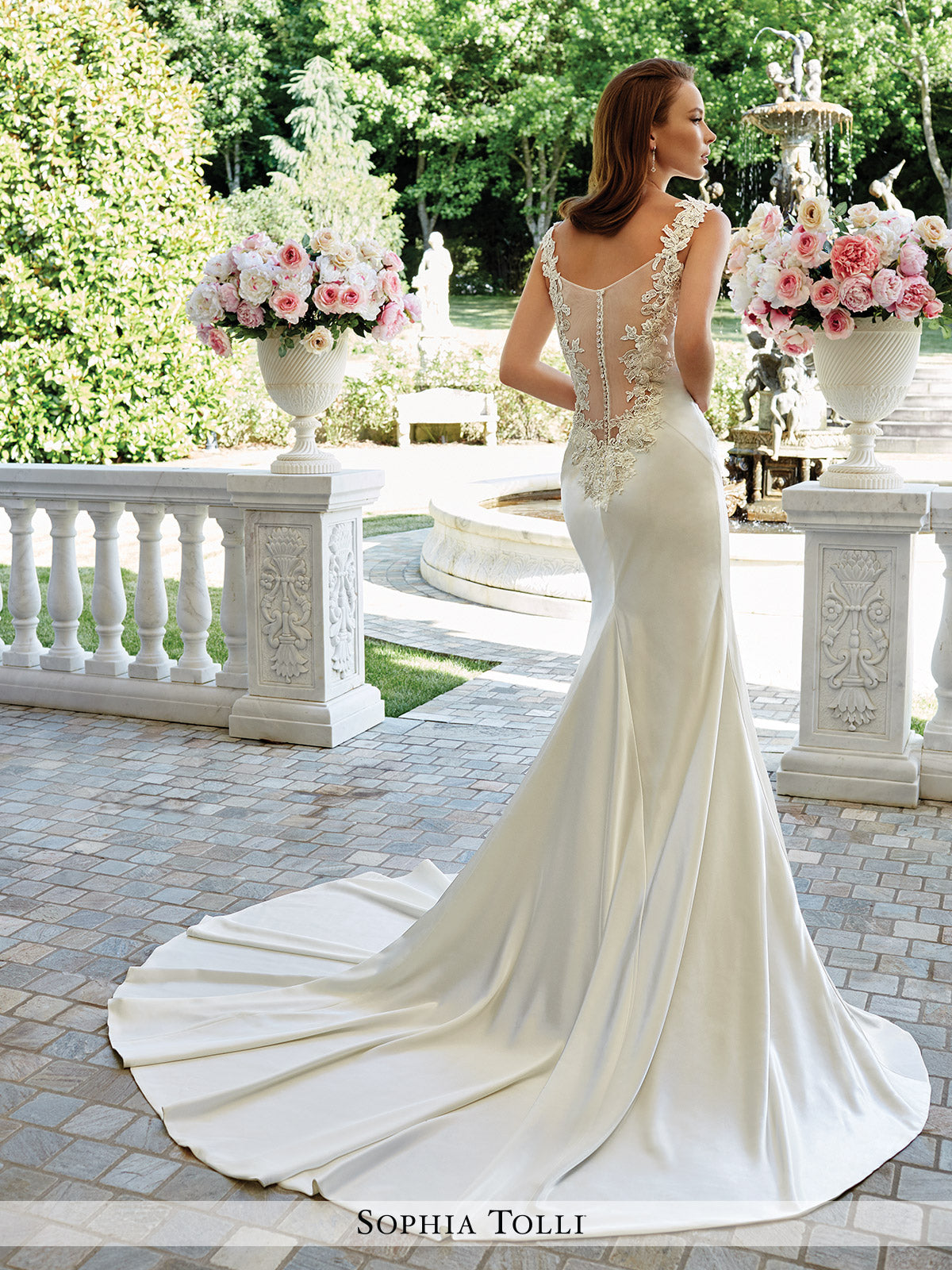 Last Dress In Store; Size: 12, Color: Ivory | Sophia Tolli - Fontana - Y21662 - Cheron's Bridal & All Dressed Up Prom - 12 - Wedding Gowns Dresses Chattanooga Hixson Shops Boutiques Tennessee TN Georgia GA MSRP Lowest Prices Sale Discount