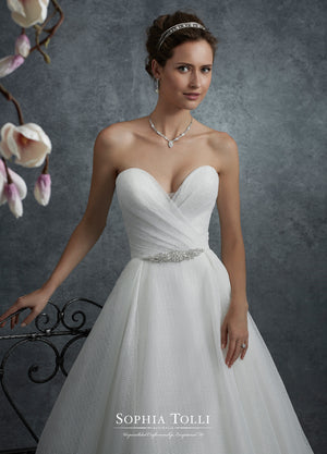 Last Dress In Store; Size: 6, Color: Ivory | Sophia Tolli - Y21761B - Thiea - Cheron's Bridal & All Dressed Up Prom - 6 - Wedding Gowns Dresses Chattanooga Hixson Shops Boutiques Tennessee TN Georgia GA MSRP Lowest Prices Sale Discount