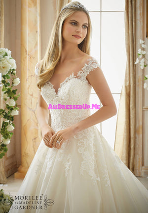 Morilee - 2889 - Cheron's Bridal, Wedding Gown - Morilee Line - - Wedding Gowns Dresses Chattanooga Hixson Shops Boutiques Tennessee TN Georgia GA MSRP Lowest Prices Sale Discount