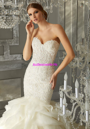 Morilee - Muse - 8177 - Cheron's Bridal, Wedding Gown - Morilee Line - - Wedding Gowns Dresses Chattanooga Hixson Shops Boutiques Tennessee TN Georgia GA MSRP Lowest Prices Sale Discount